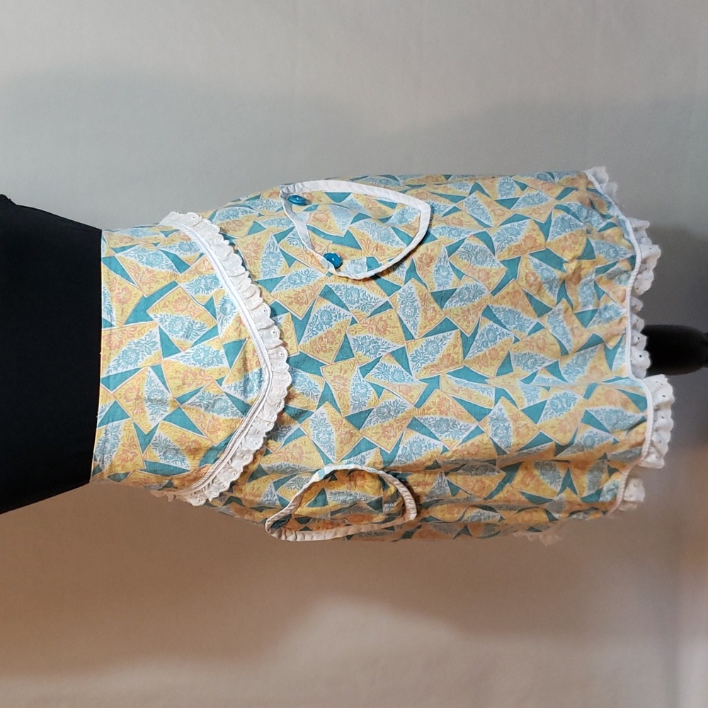 VINTAGE Handmade Cotton Apron